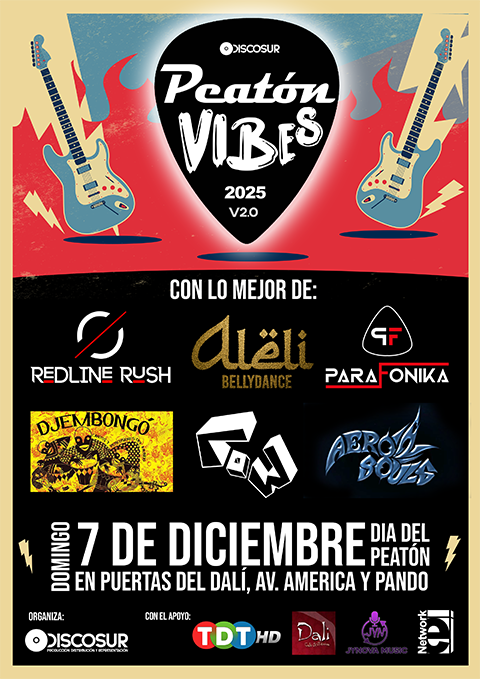 Afiche Peaton Vibes 2.0